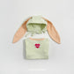 (Pre-order) OOTTBEBE Spring - Modal Heart Romper & Bunny Ear Bonnet Set 모달하트전신슈트+토끼보넷 (4 Colors)