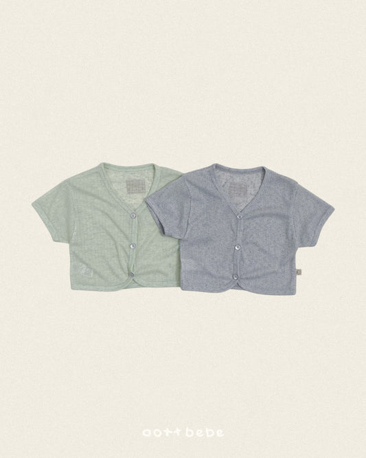 (Pre-order) OOTTBEBE Summer - Smoothie Cardigan 스무디가디건 (2 Colors)