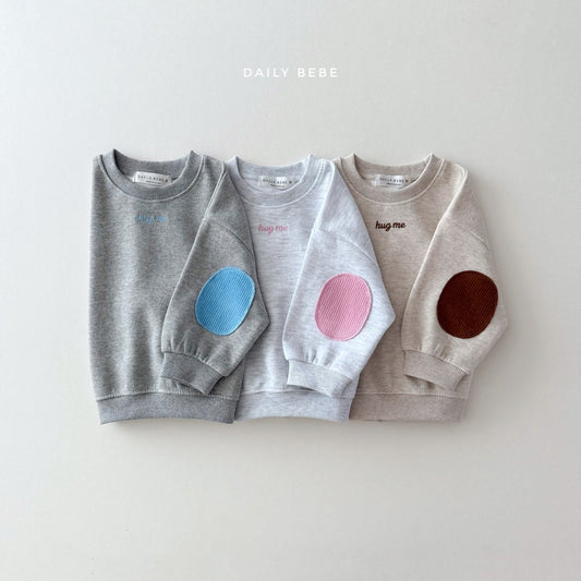 (Pre-order) Daily Bebe - Kids' Hug Me Sweatshirt 허그미 맨투맨 (3 Colors)