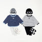 (Pre-order) OOTTBEBE -  Urban Stripe Tee 어반스트라이프티 (2 Colors)