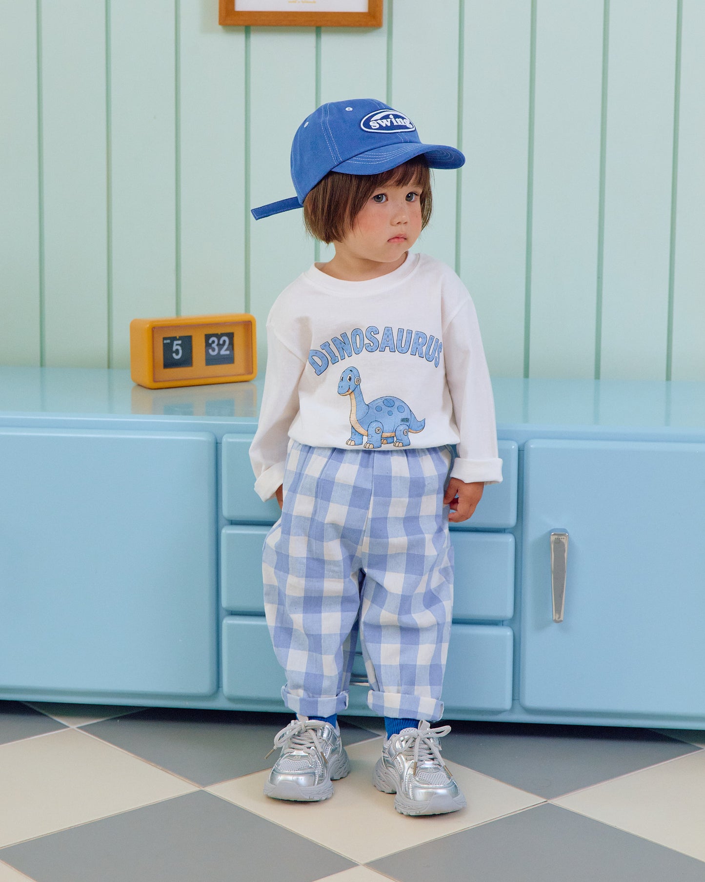 (Pre-order) OOTTBEBE Fall - Kids Swing Ball Cap - 스윙볼캡 (5 Colors)