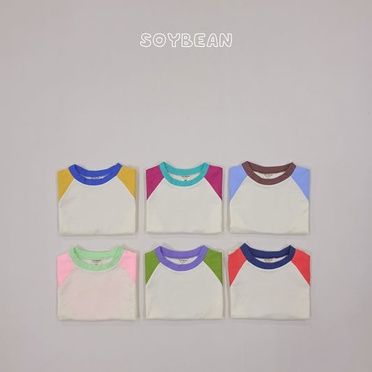 (Pre-order) Soybean Kids Summer - Summer Chupa Raglan T-Shirt 썸머츄파나그랑티 (6 Colors)