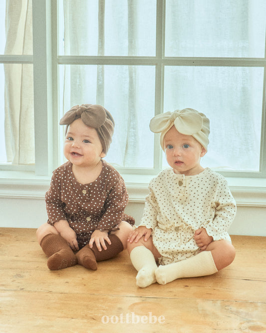 (Pre-order) OOTTBEBE - Star Candy Bloomer Set 별사탕블루머Set (2 Colors)