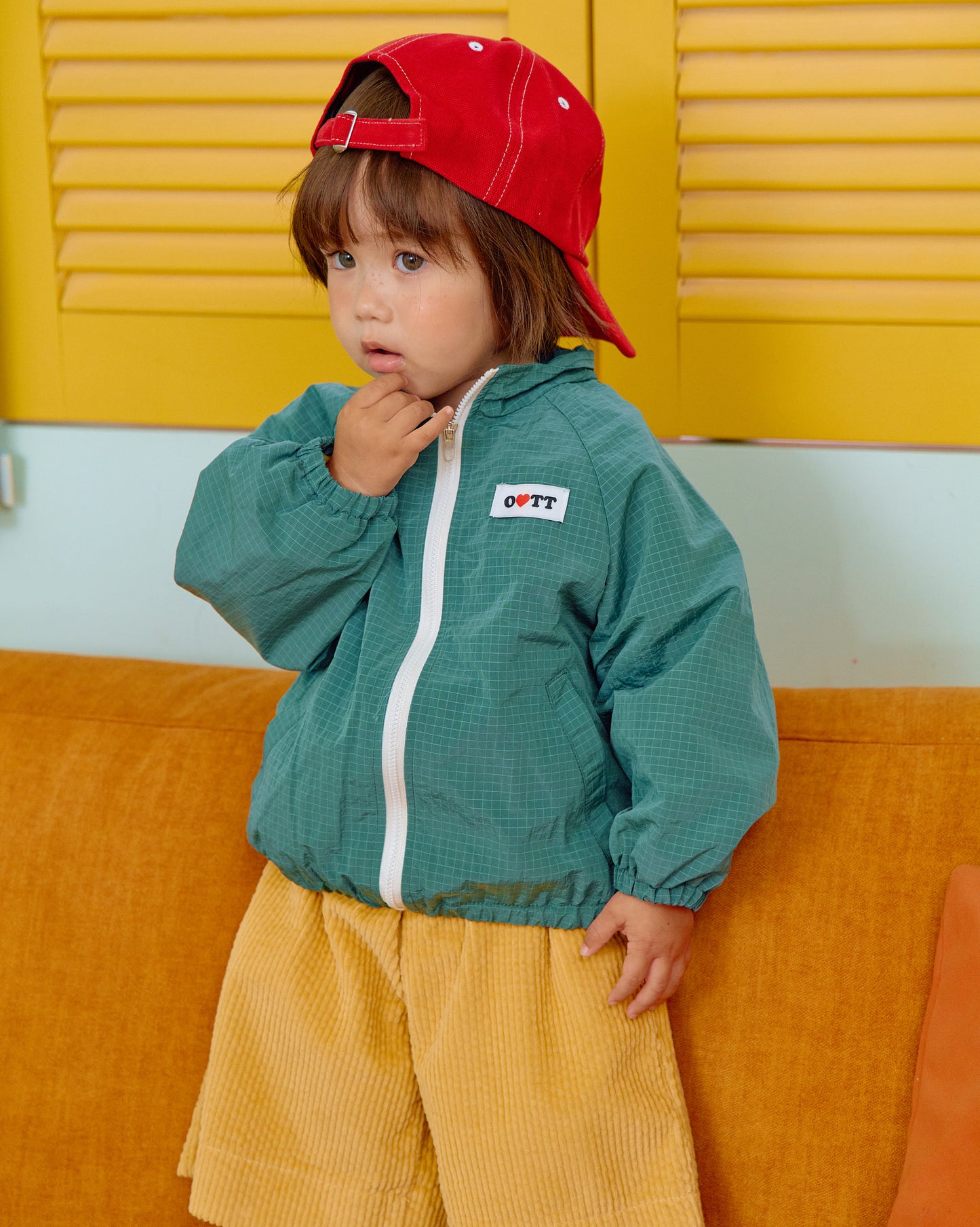 (Pre-order) OOTTBEBE Fall - High Teen Windbreaker - 하이틴바람막이 (2 Colors)