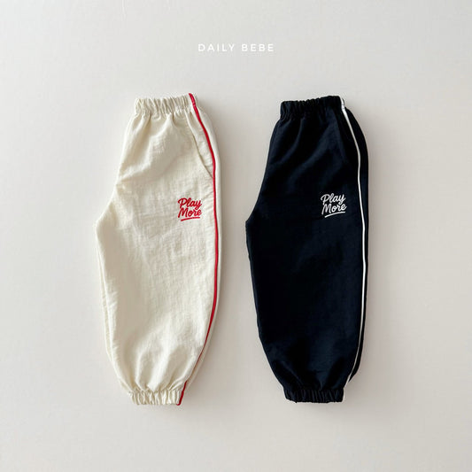 (Pre-order) Daily Bebe - Kids' Play More Pants 플레이모어 팬츠 (2 Colors)