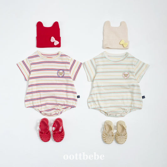 (Pre-order) OOTTBEBE -  Aloha Bodysuit 알로하슈트 (2 Colors)