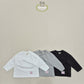 (Pre-order) Soybean Kids - Rabbit Label Layered Tee 레빗라벨레이어드티 (3 Colors)