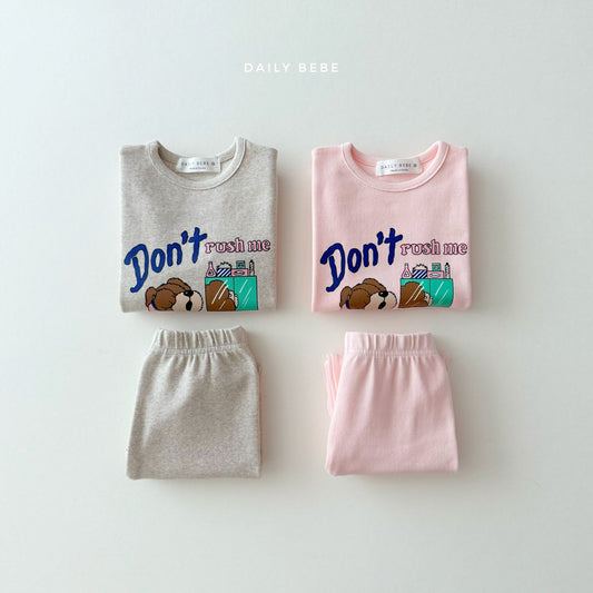 (Pre-order) Daily Bebe - Kids’ Sleepy Loungewear Set 슬리피 실내복 (2 Colors)