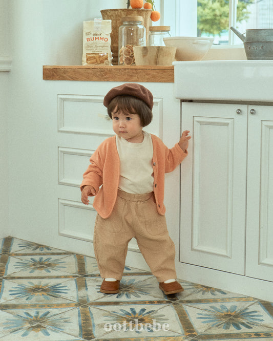 (Pre-order) OOTTBEBE - Playful Pocket Pants 위트포켓팬츠 (2 Colors)