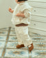 (Pre-order) OOTTBEBE - Stitch Cargo Pants 스티치카고팬츠 (2 Colors)
