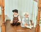 (Pre-order) OOTTBEBE - Bloom Suspender Suit 블룸멜빵슈트 (2 Colors)