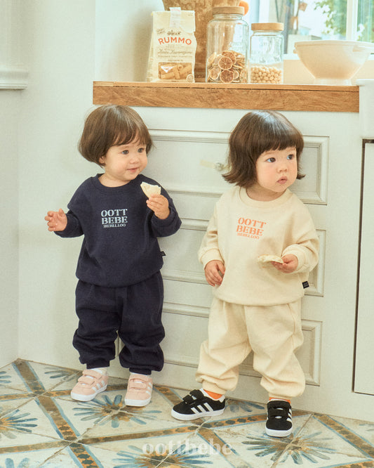 (Pre-order) OOTTBEBE -  OOTTBEBE Top & Bottom Set 오뜨베베상하복 (4 Colors)