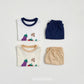 (Pre-order) OOTTBEBE - Veggie Market Top and Bottom Set 야채마켓상하복 (2 Colors)