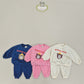 (Pre-order) Soybean Kids - Wonder Bear Top & Bottom Set 원더베어상하복 (3 Colors)