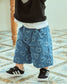 (Pre-order) OOTTBEBE - LOVE Denim Pants (6/10 Length) LOVE청팬츠(6부) (2 Colors)