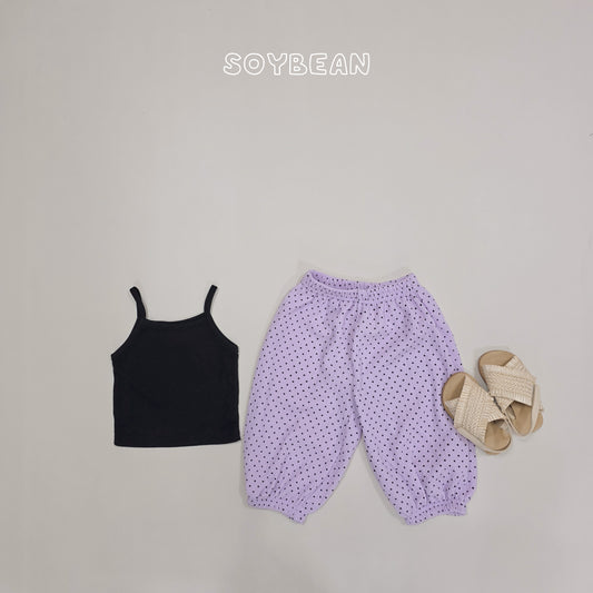 (Pre-order) Soybean Kids Summer - Dot Kids Top & Bottom Set 도트꼬마상하복 (4 Colors)