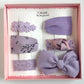 (Chenny Bong Bong) Kids’ Matilda Purple Hair Clips 6-piece Set