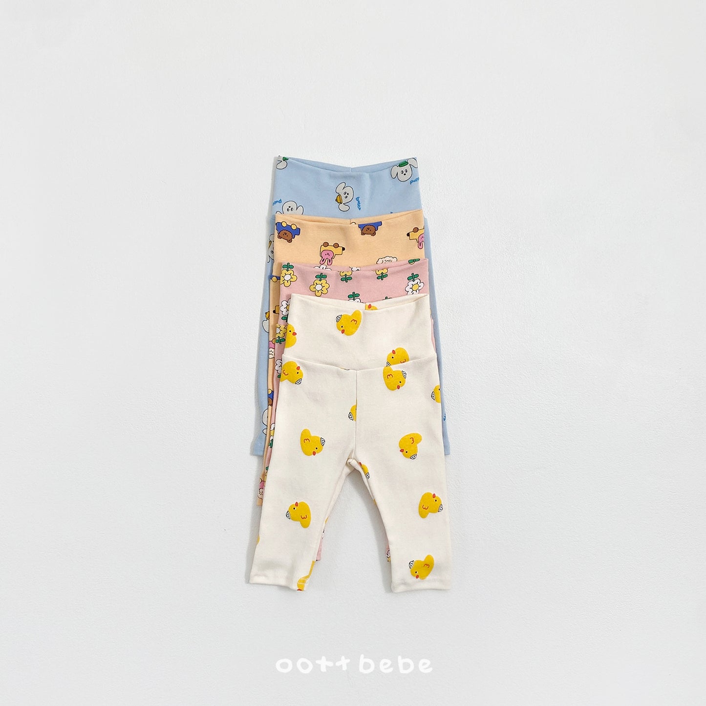 (Pre-order) OOTTBEBE Spring - Picnic Cotton Romper 나들이슈트세트 (4 Colors)