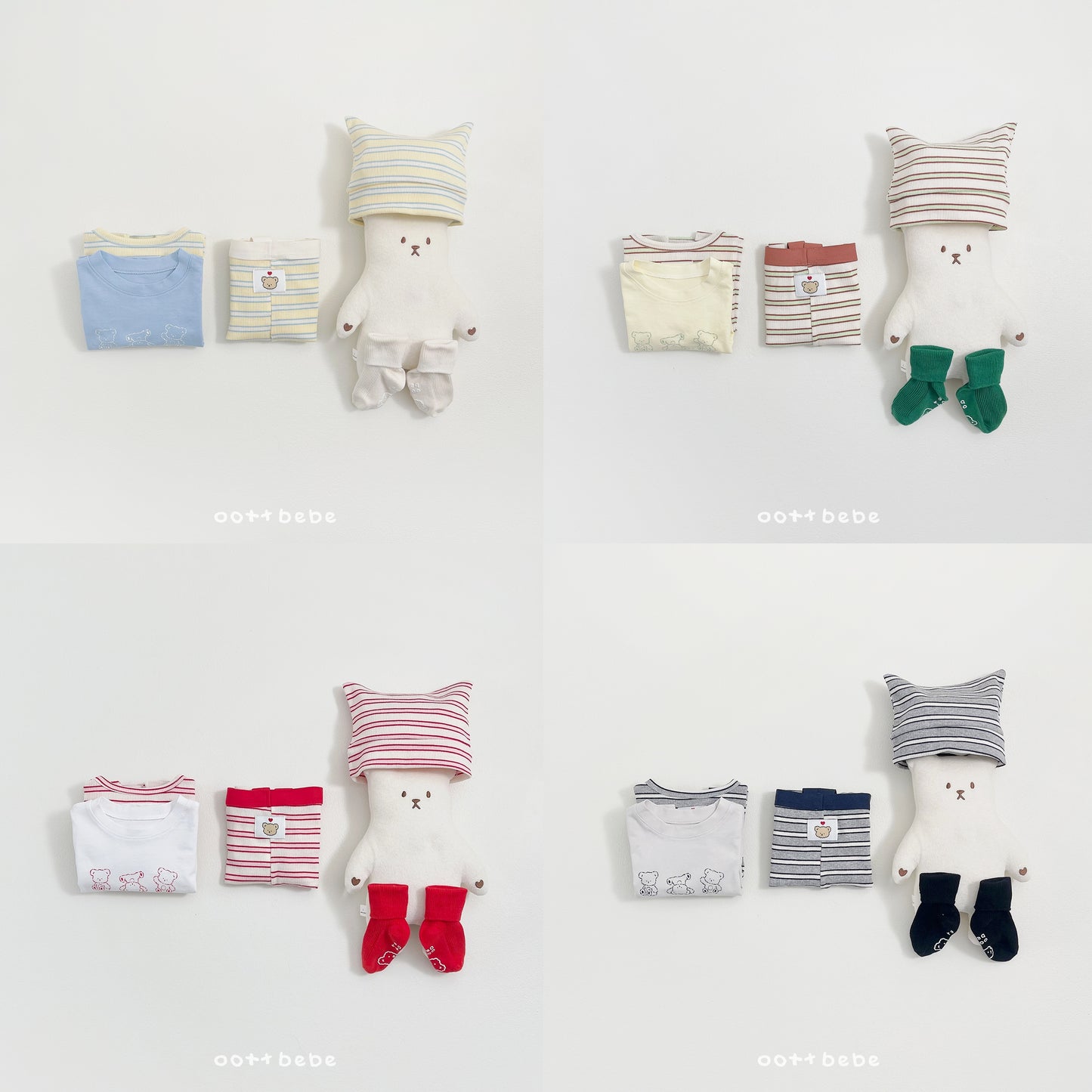 (Pre-order) OOTTBEBE Spring - Say OOTT Beanie 세이오뜨박스비니 (4 Colors)