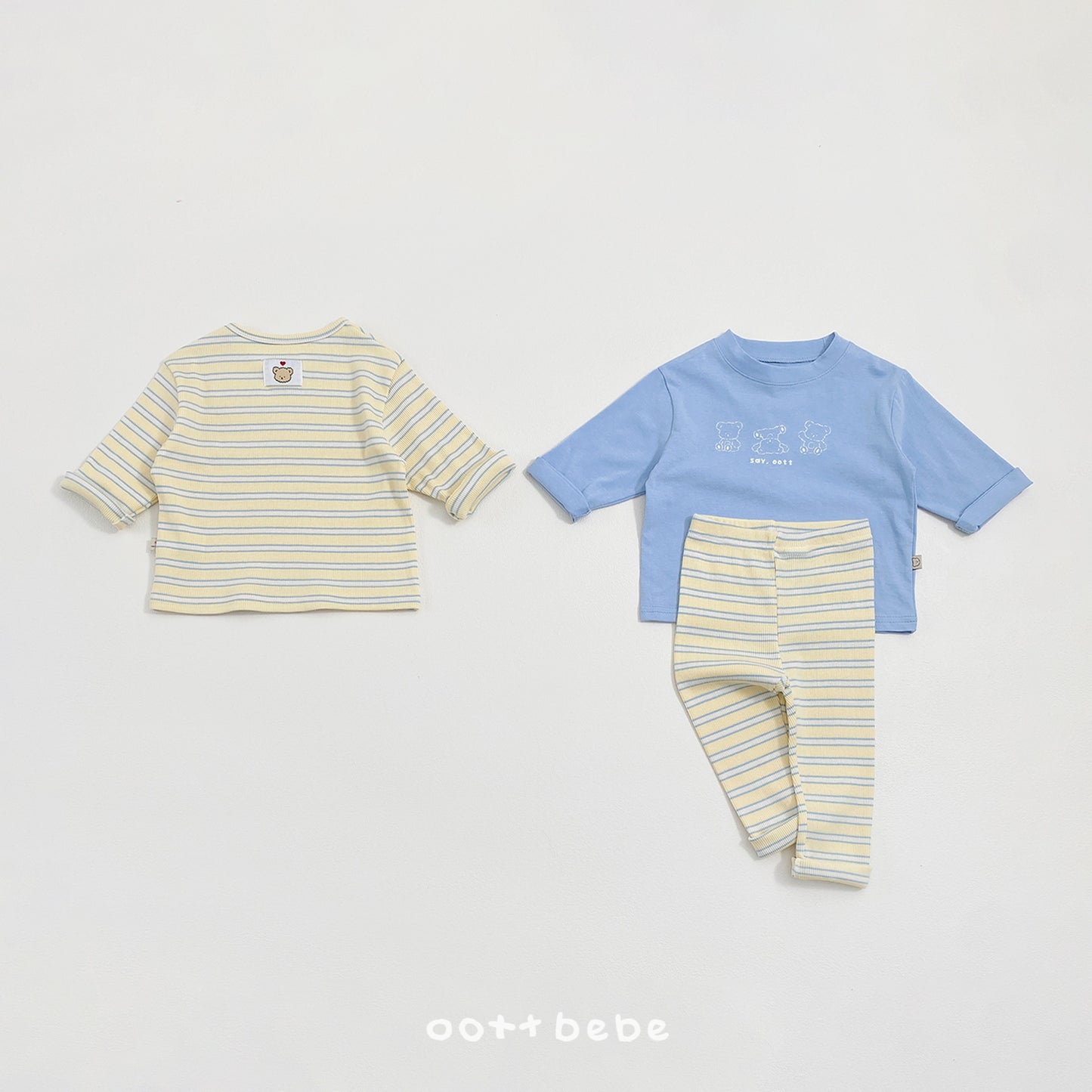 (Pre-order) OOTTBEBE Spring - Say OOTT Leggings 세이오뜨레깅스 (4 Colors)