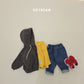 (Pre-order) Soybean Kids Winter - Cozy Tapered Fleece-Lined Denim Pants 포근테이퍼드데님팬츠 (2 Colors)