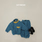 (Pre-order) Soybean Kids Winter - Mountain Neck Fleece Top & Bottom Set 마운틴넥플리스세트 (4 Colors)