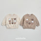 (Pre-order) OOTTBEBE Winter - Collection Bear Sweatshirt 컬렉션베어맨투맨 (2 Colors)