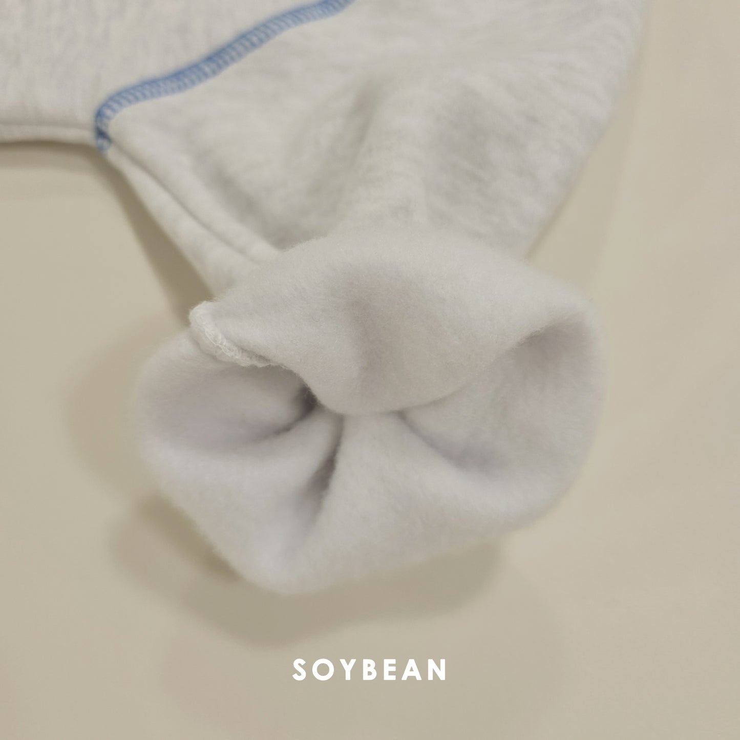 (Pre-order) Soybean Kids Winter - Cloud Bunny Fleece-Lined Top & Bottom Set 양기모구름토끼상하 (3 Colors)