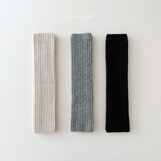 (Pre-order) Daily Bebe Winter - Kids’ Knit Leg Warmers 니트 레그워머 (3 Colors)