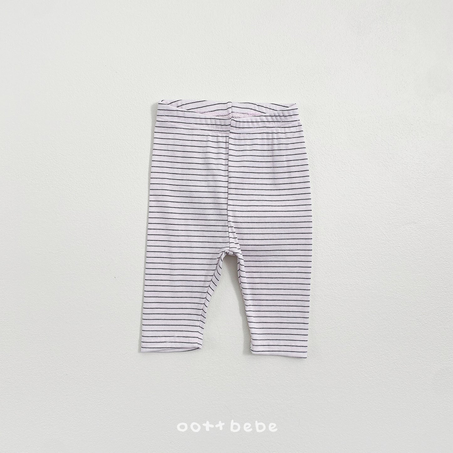 (Pre-order) OOTTBEBE Summer - Sherbet Leggings (Kids) 샤베트5부레깅스 (5 Colors)