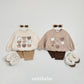 (Pre-order) OOTTBEBE Winter - Collection Bear Sweatshirt 컬렉션베어맨투맨 (2 Colors)
