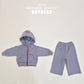 (Pre-order) Soybean Kids - Y2K Stripe Top & Bottom Set Y2K스트라이프셋업 (2 Colors)