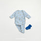 (Pre-order) OOTTBEBE Spring - Picnic Cotton Pajama Set 나들이실내복 (4 Colors)