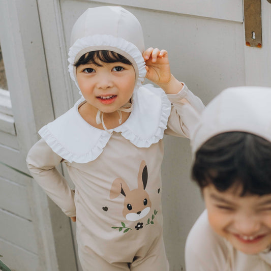 (Pre-order) KoongsKoongs Kids’ Premium All-in-One Rash Guard (Rabbit)