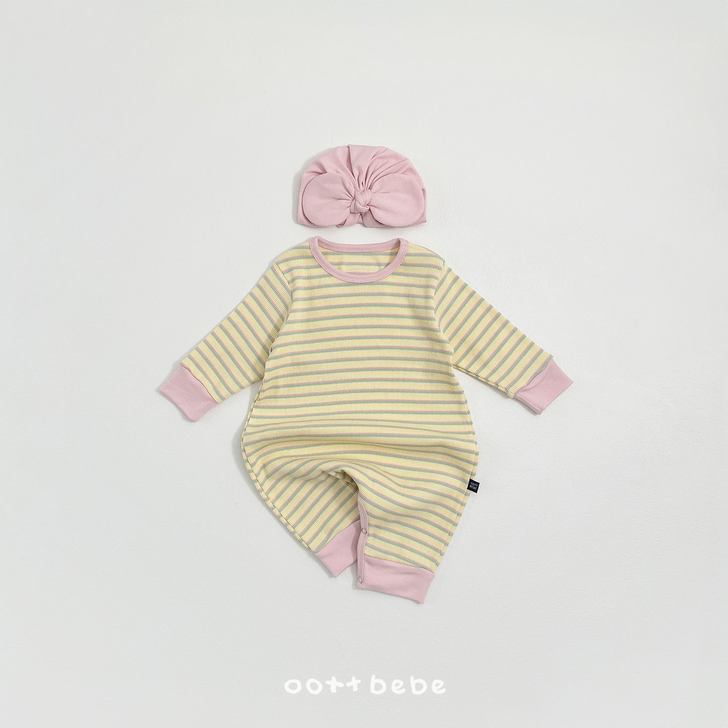 (Pre-order) OOTTBEBE Spring - Apollo Stripe Bodysuit 아폴로슈트 (3 Colors)