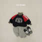 (Pre-order) Soybean Kids Winter - Pintuck Fleece-Lined Training Pants 핀턱트레이닝팬츠 (3 Colors)