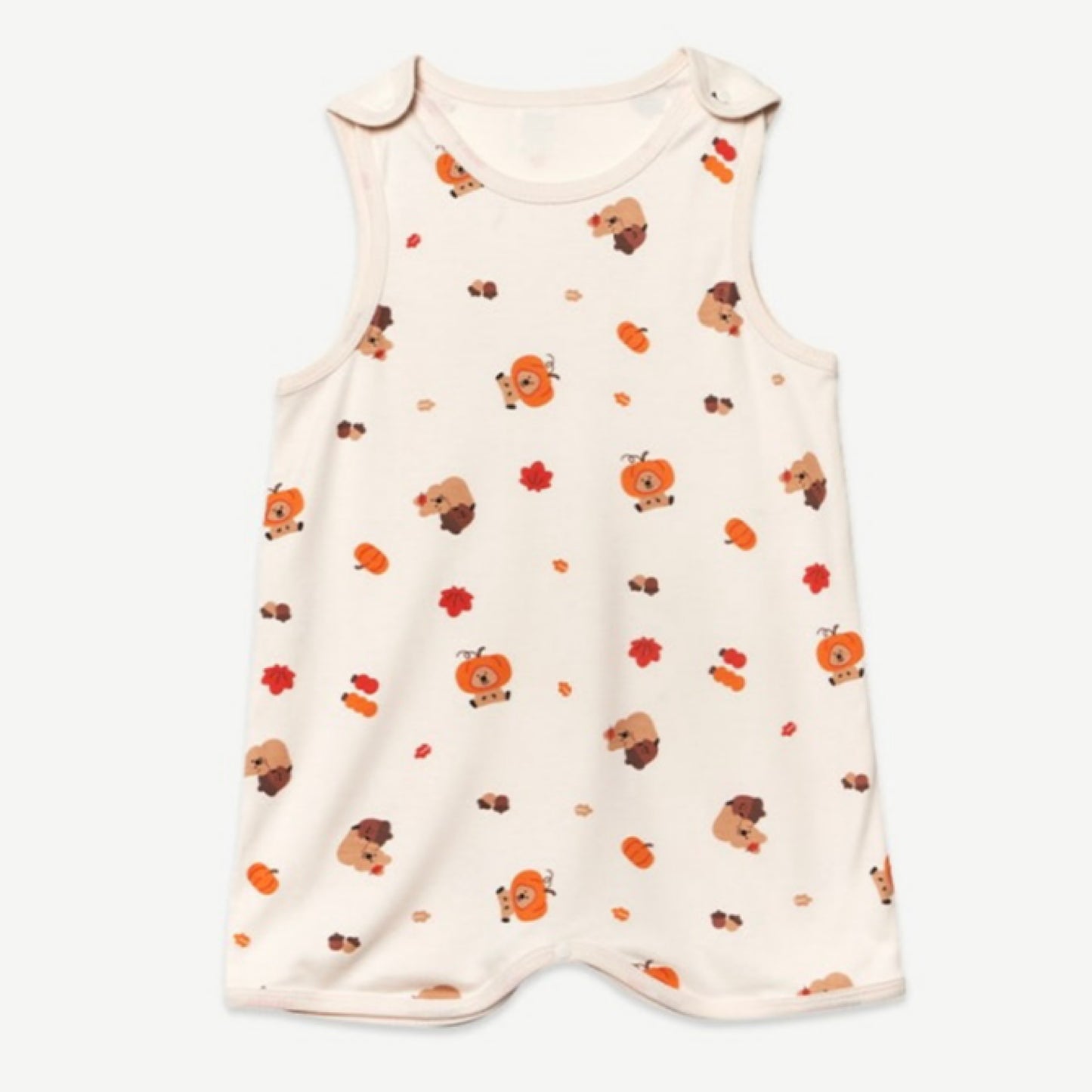 (Baby Boom) Pumpkin Bamboo Sleep Vest