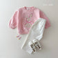 (In-stock) Daily Bebe Spring - Kids' Floral Sweatshirt 플로럴 맨투맨 (2 Colors) (Copy)
