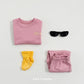 (Pre-order) OOTTBEBE Spring - Love OOTT Top & Bottom Set 러브오뜨상하복 (4 Colors)