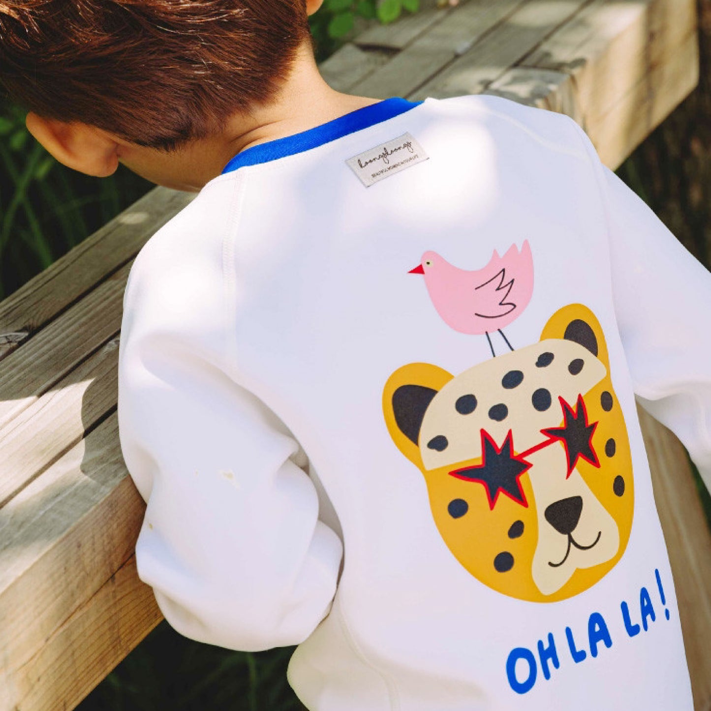 (Pre-order) KoongsKoongs Kids’ Premium Tok Tok Warm All-in-One Rash Guard (Cheetah)