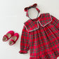 (Pre-order) Daily Bebe Winter - Kids' Merry Check Dress 메리원피스