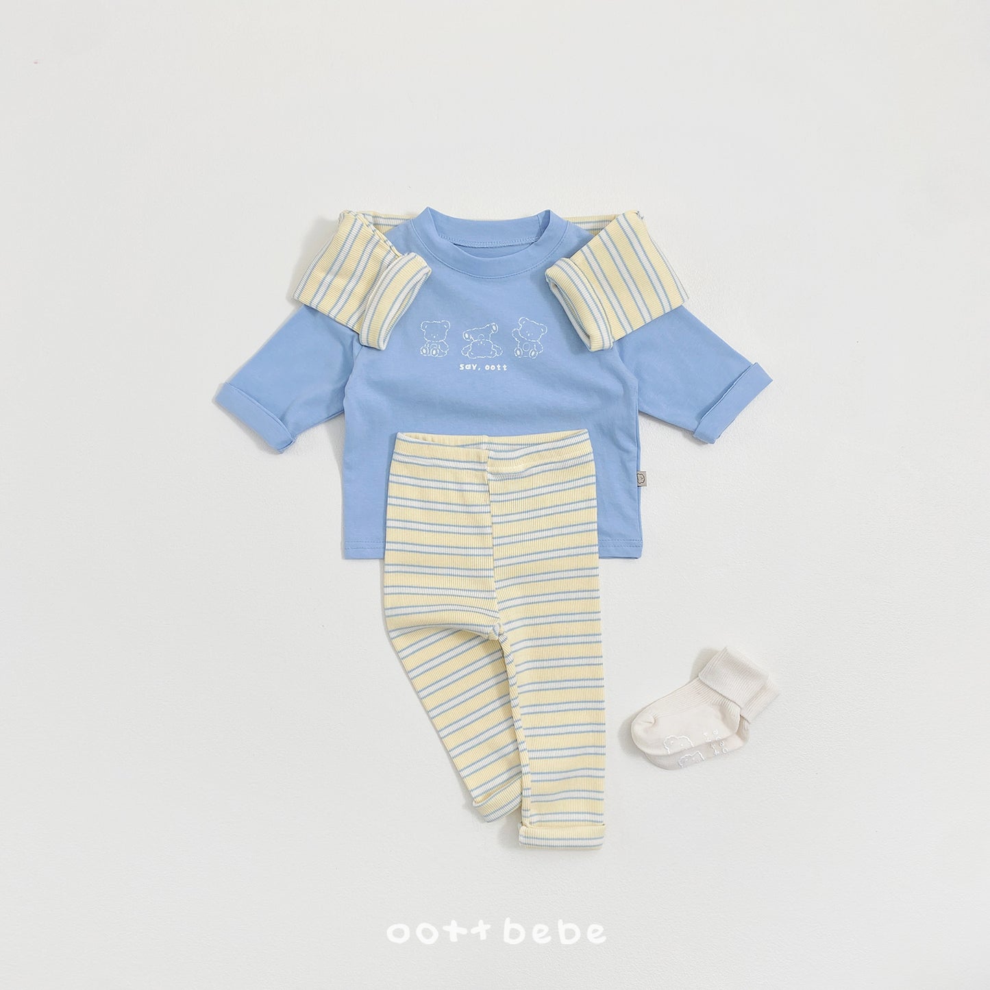 (Pre-order) OOTTBEBE Spring - Say OOTT Leggings 세이오뜨레깅스 (4 Colors)