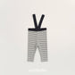 (Pre-order) OOTTBEBE Winter - (Bebe) Suspender Stripe Leggings 윈터멜빵레깅스 (3 Colors)