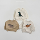 (Pre-order) OOTTBEBE - Winter Dinosaur Sweatshirts 아기공룡맨투맨 (3 Colors)