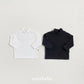 (Pre-order) OOTTBEBE Winter - Classic Turtleneck Tee 클래식폴라티 (2 Colors)