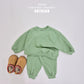 (Pre-order) Soybean Kids - Fall Lollipop Top & Bottom Set 가을롤리팝상하복 (16 Colors)