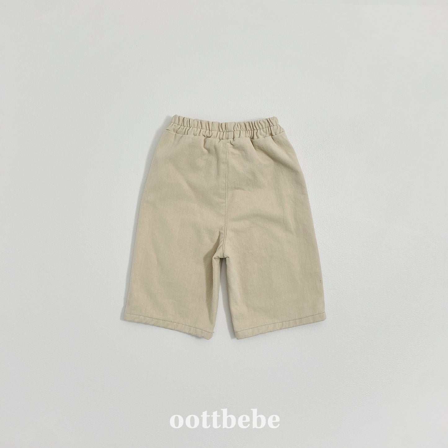 (Pre-order) OOTTBEBE Winter - Patchwork Cotton Pants 패치워크팬츠 (2 Colors)