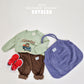 (Pre-order) Soybean Kids - Mini Car Bear Tee 미니카곰돌티셔츠 (3 Colors)