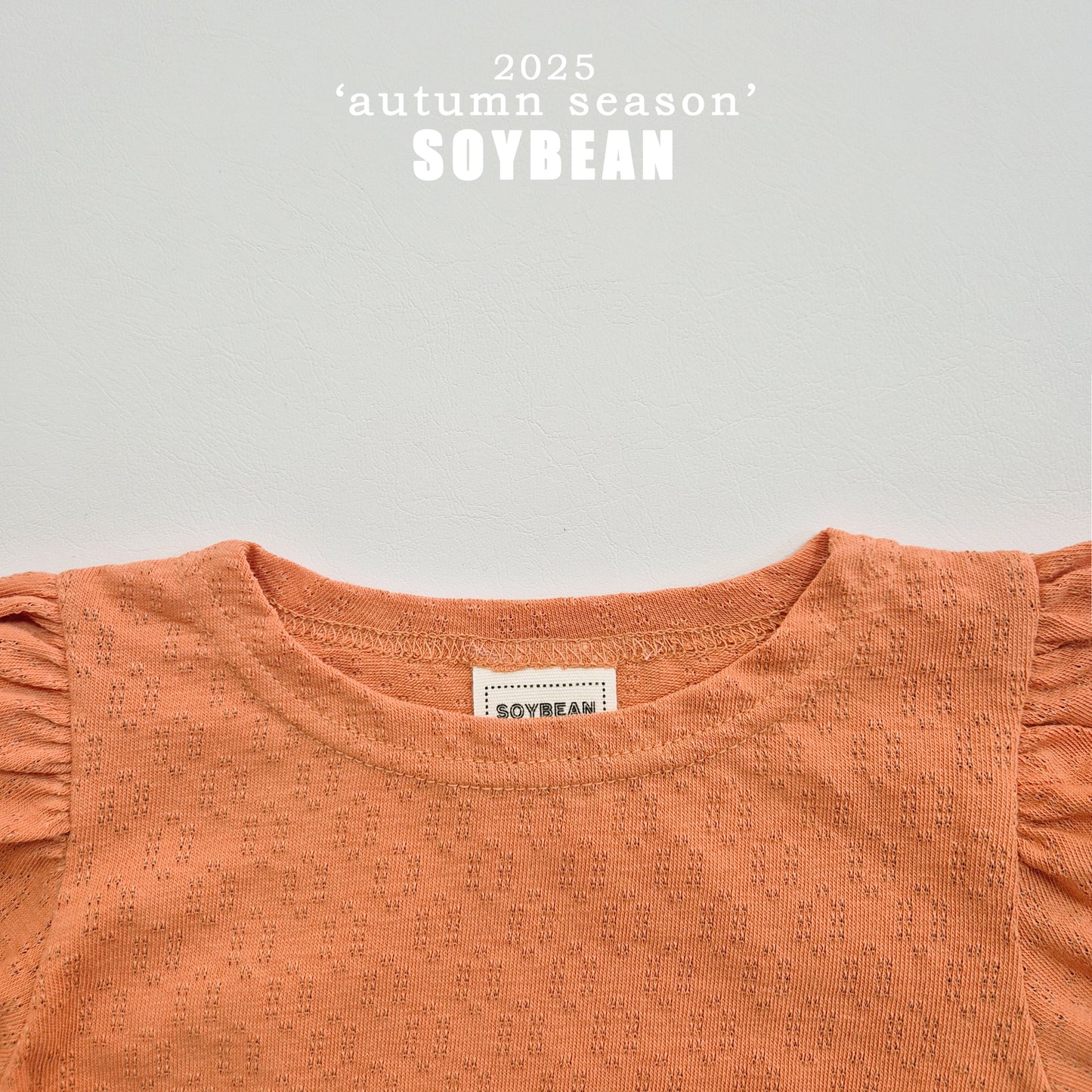 (Pre-order) Soybean Kids - Rosy Puff Tee 로지퍼프티 (3 Colors)