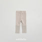 (Pre-order) OOTTBEBE Winter - Stripe Ankle Leggings 윈터배색레깅스 (3 Colors)
